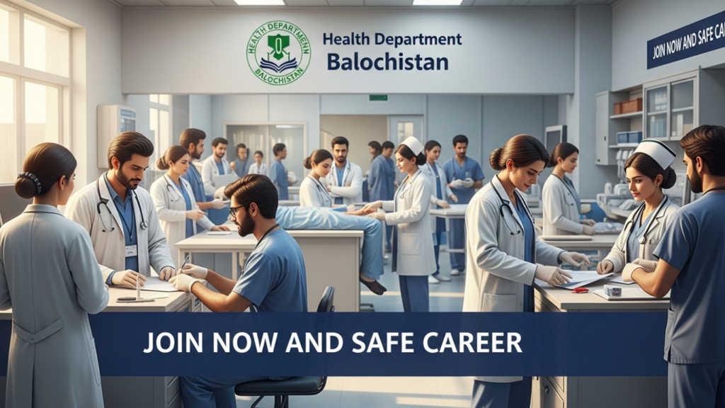 Health Department Balochistan Jobs 2025 – Latest Government Vacancies with Attractive Benefits